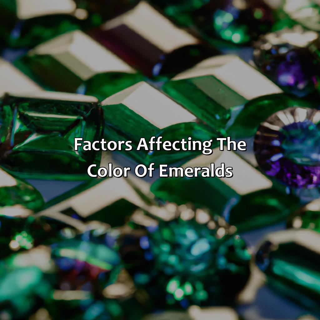 Factors Affecting The Color Of Emeralds  - What Color Is Emerald, 