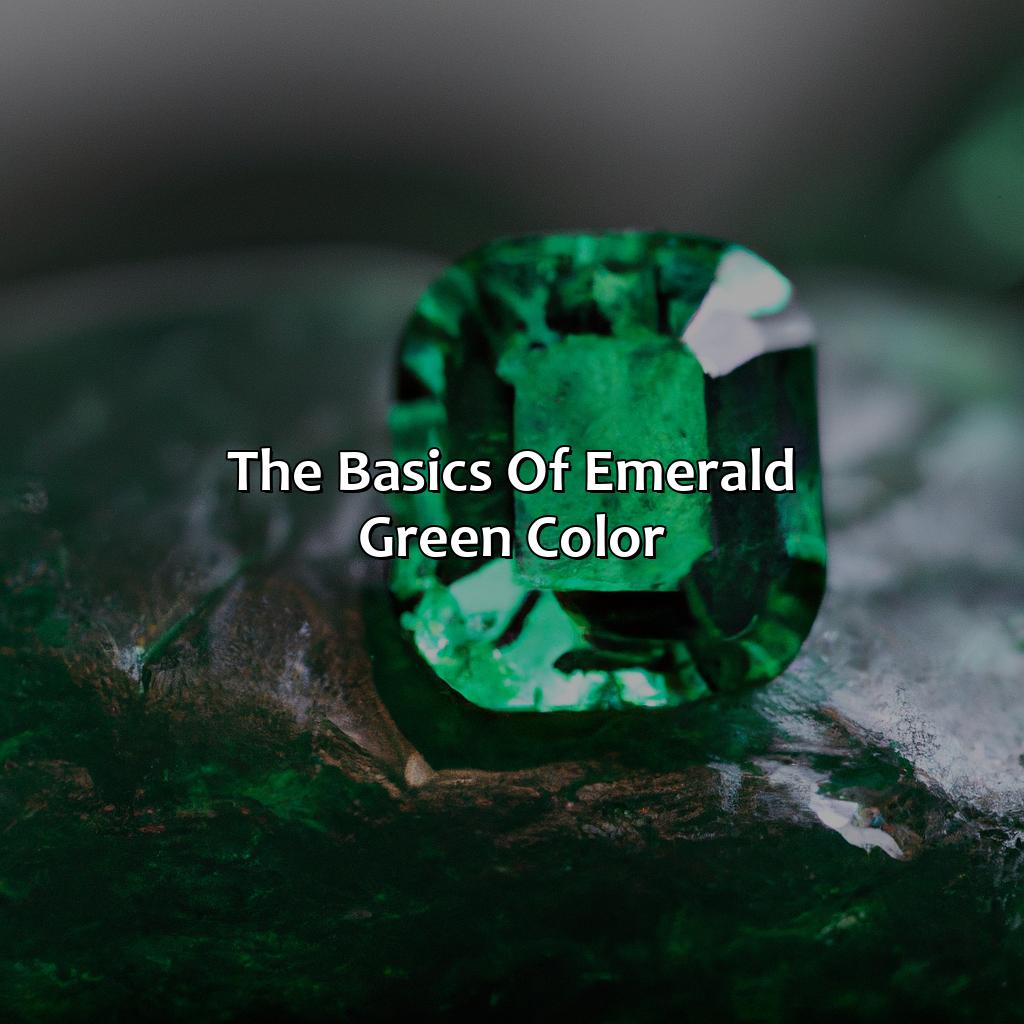 The Basics Of Emerald Green Color  - What Color Is Emerald Green, 