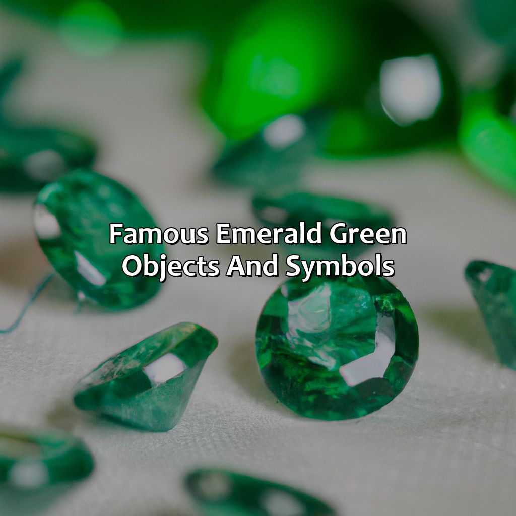 Famous Emerald Green Objects And Symbols  - What Color Is Emerald Green, 