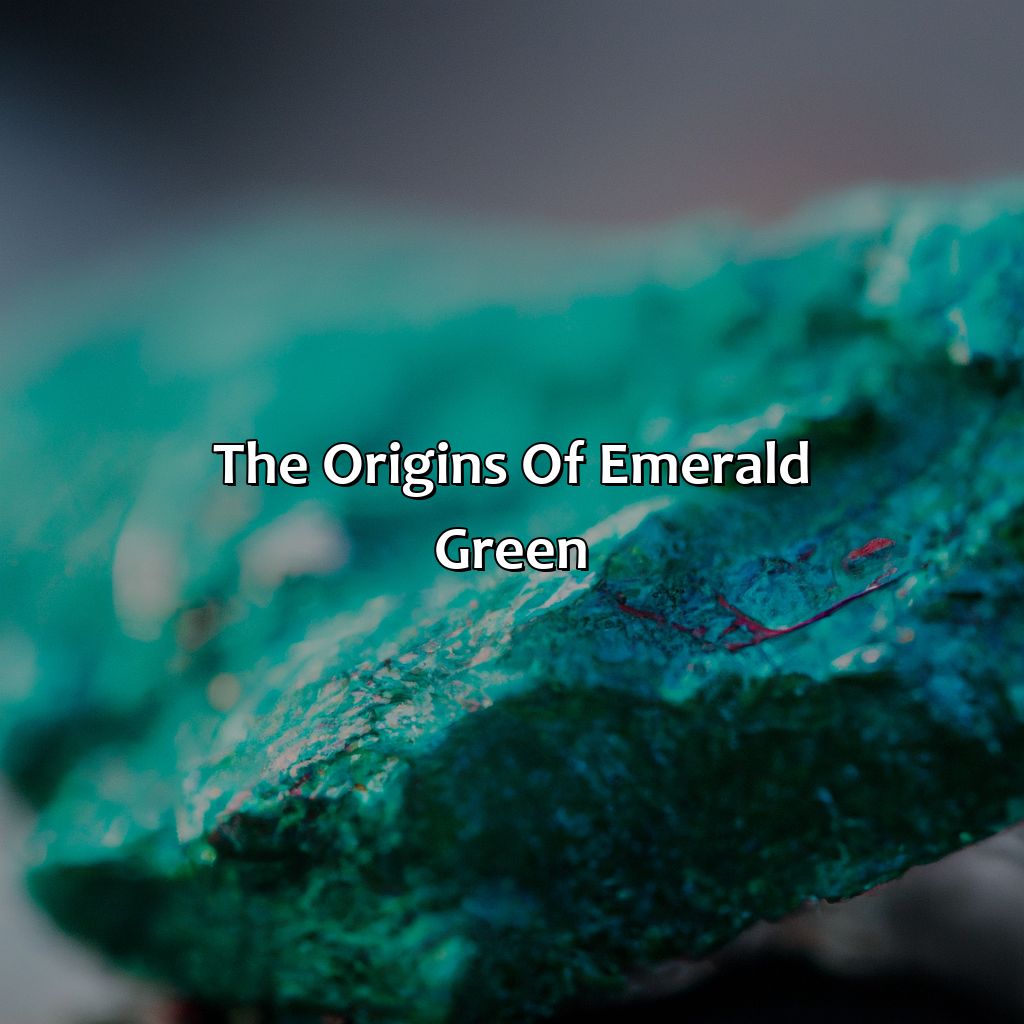The Origins Of Emerald Green  - What Color Is Emerald Green, 