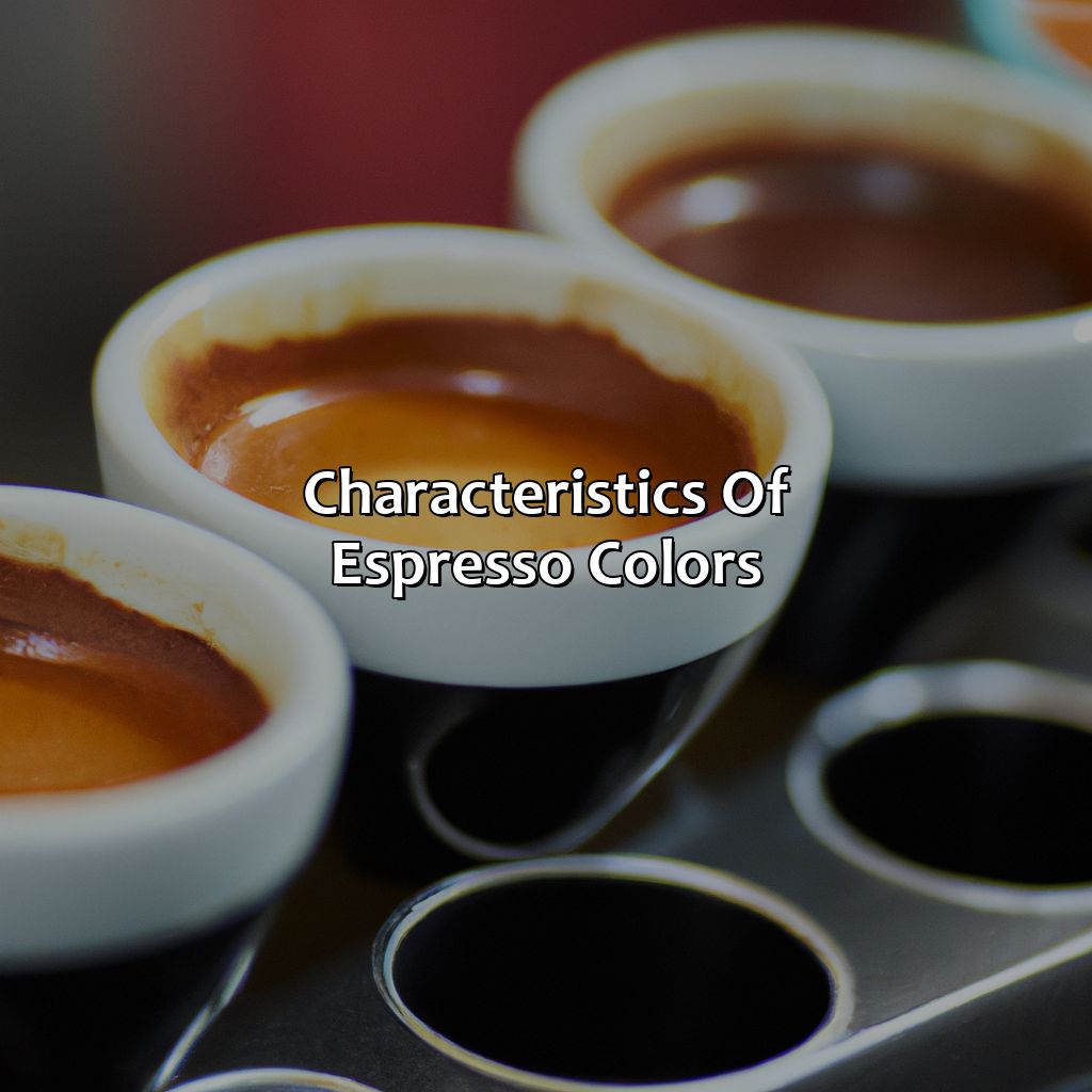 Characteristics Of Espresso Colors  - What Color Is Espresso, 