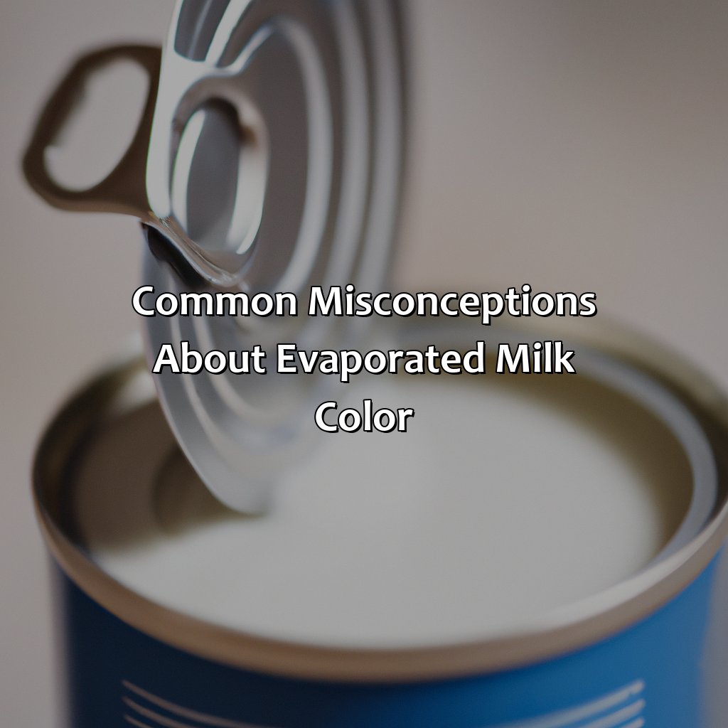 Common Misconceptions About Evaporated Milk Color  - What Color Is Evaporated Milk, 