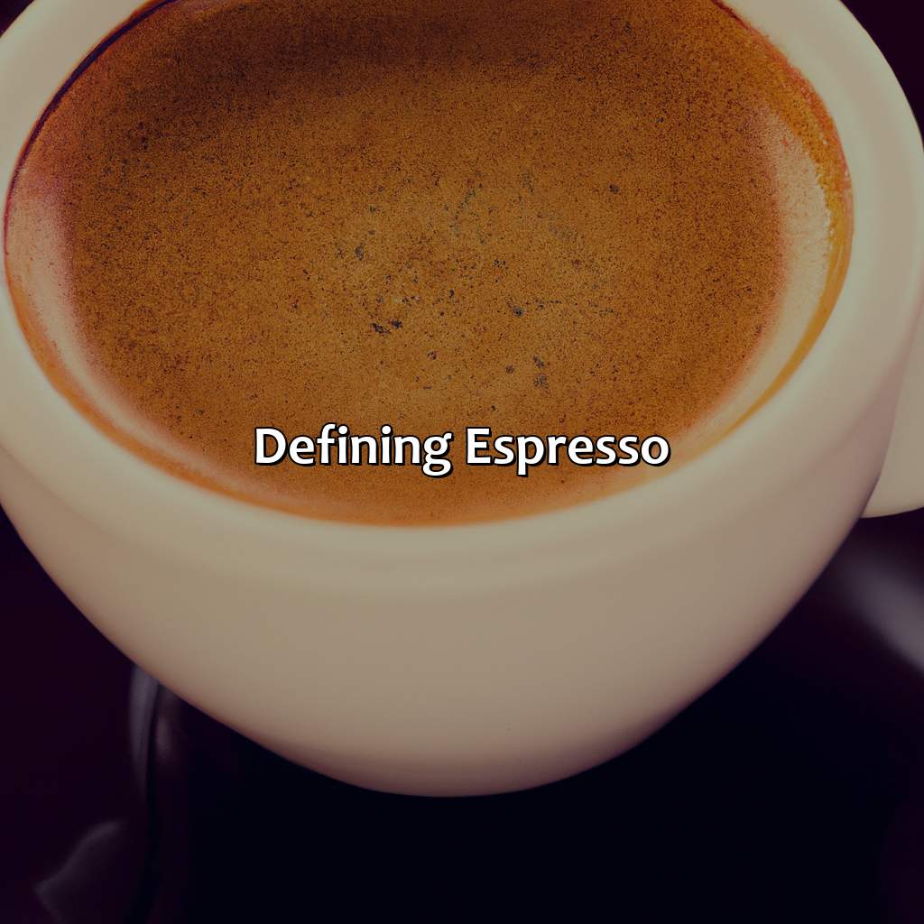 Defining Espresso  - What Color Is Expresso, 