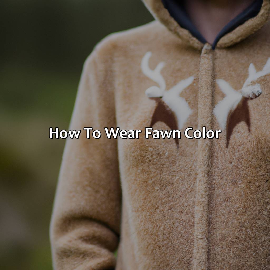 How To Wear Fawn Color  - What Color Is Fawn, 