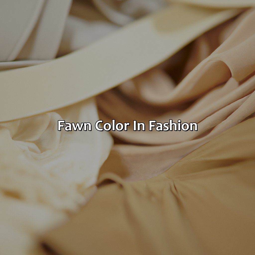 Fawn Color In Fashion  - What Color Is Fawn, 