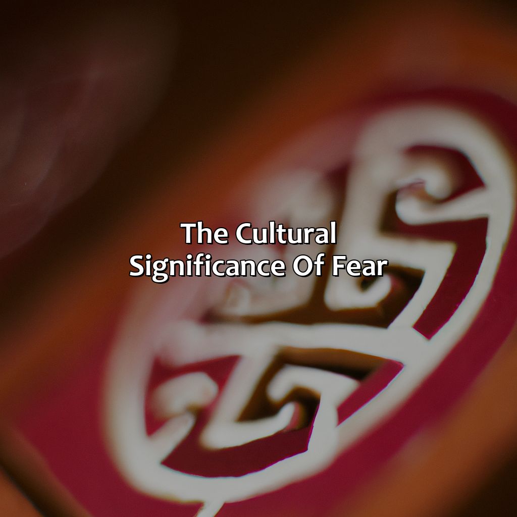 The Cultural Significance Of Fear  - What Color Is Fear, 