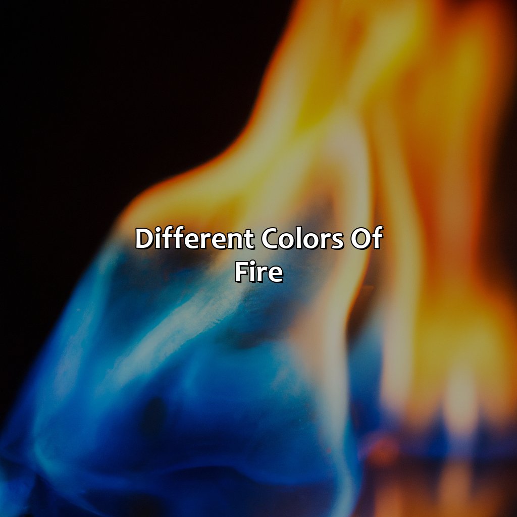Different Colors Of Fire  - What Color Is Fire, 