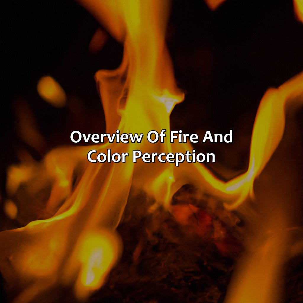 Overview Of Fire And Color Perception  - What Color Is Fire, 