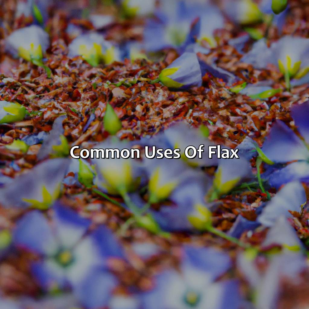 Common Uses Of Flax  - What Color Is Flax, 
