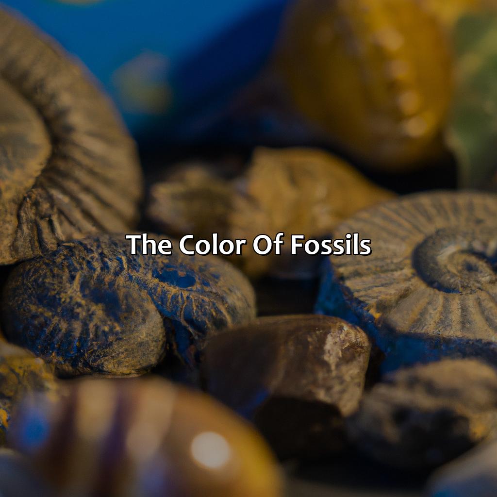 The Color Of Fossils  - What Color Is Fossil, 