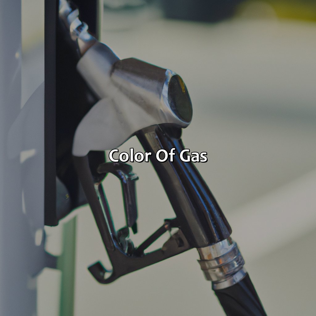 Color Of Gas  - What Color Is Gas, 