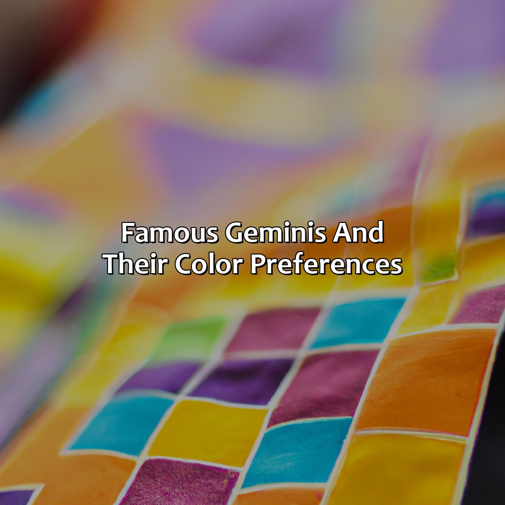 Famous Geminis And Their Color Preferences  - What Color Is Gemini, 