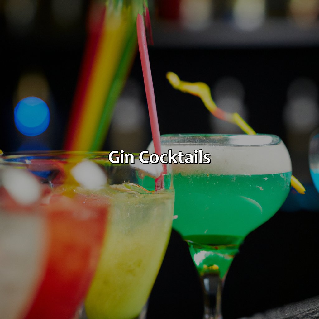 Gin Cocktails  - What Color Is Gin, 
