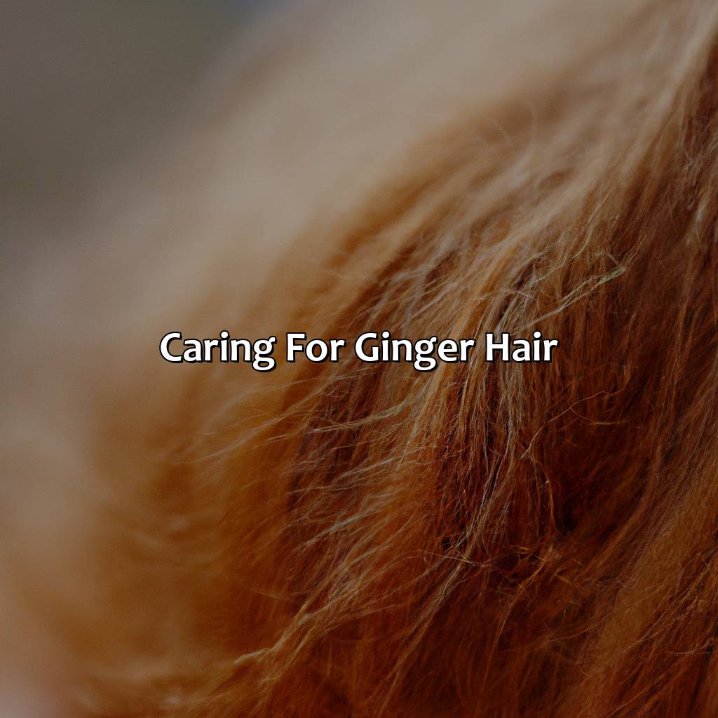 Caring For Ginger Hair  - What Color Is Ginger Hair, 