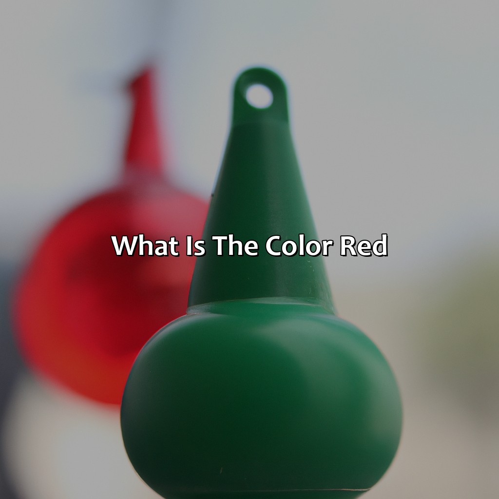 What Is The Color Red?  - What Color Is Green And Red, 
