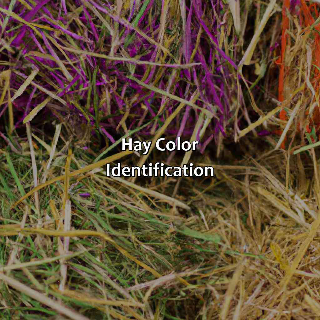 Hay Color Identification - What Color Is Hay, 