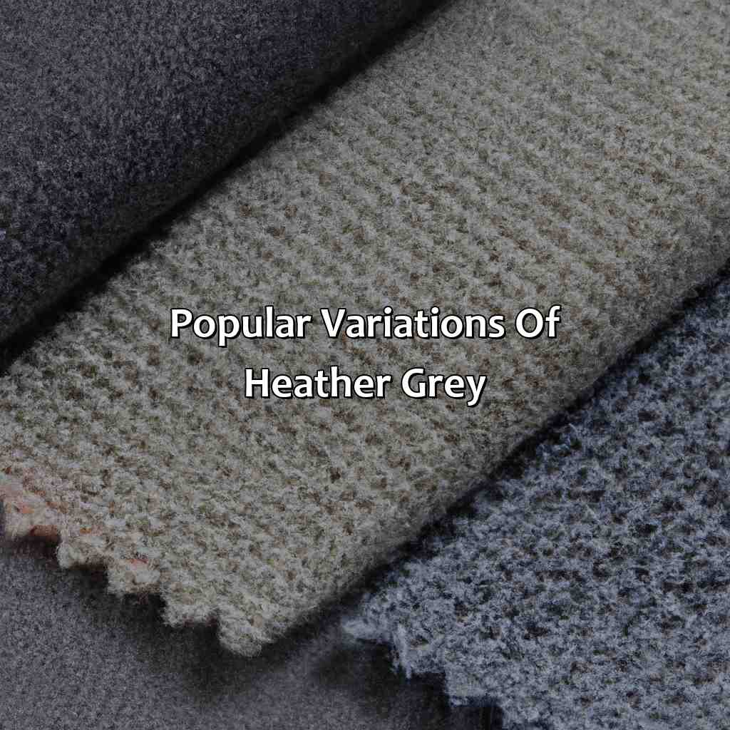 Popular Variations Of Heather Grey  - What Color Is Heather Grey, 