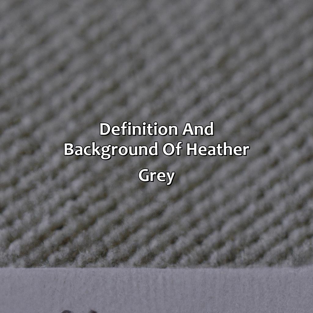 Definition And Background Of Heather Grey  - What Color Is Heather Grey, 