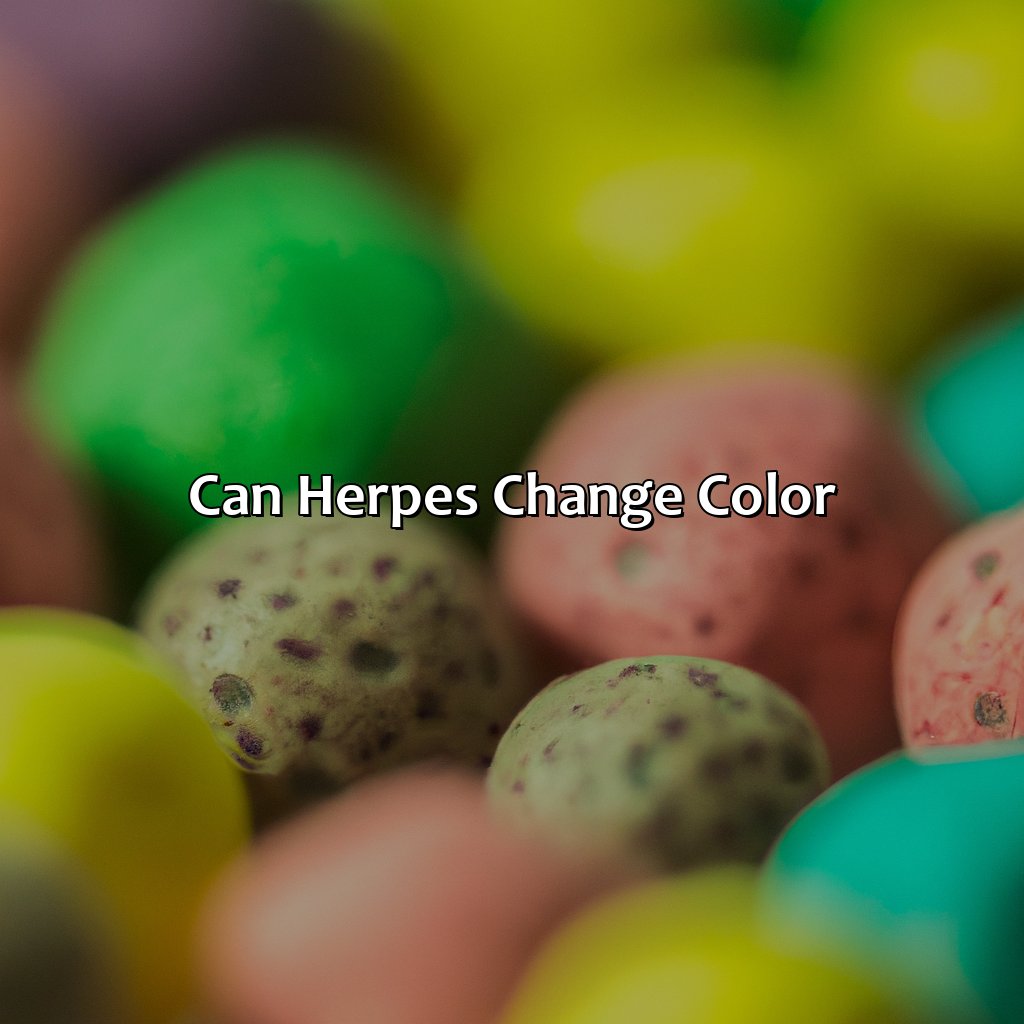 Can Herpes Change Color?  - What Color Is Herpes, 
