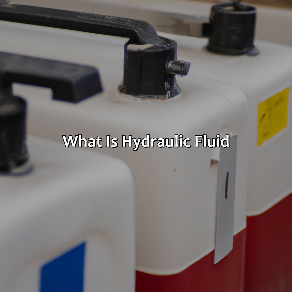 What Is Hydraulic Fluid?  - What Color Is Hydraulic Fluid, 