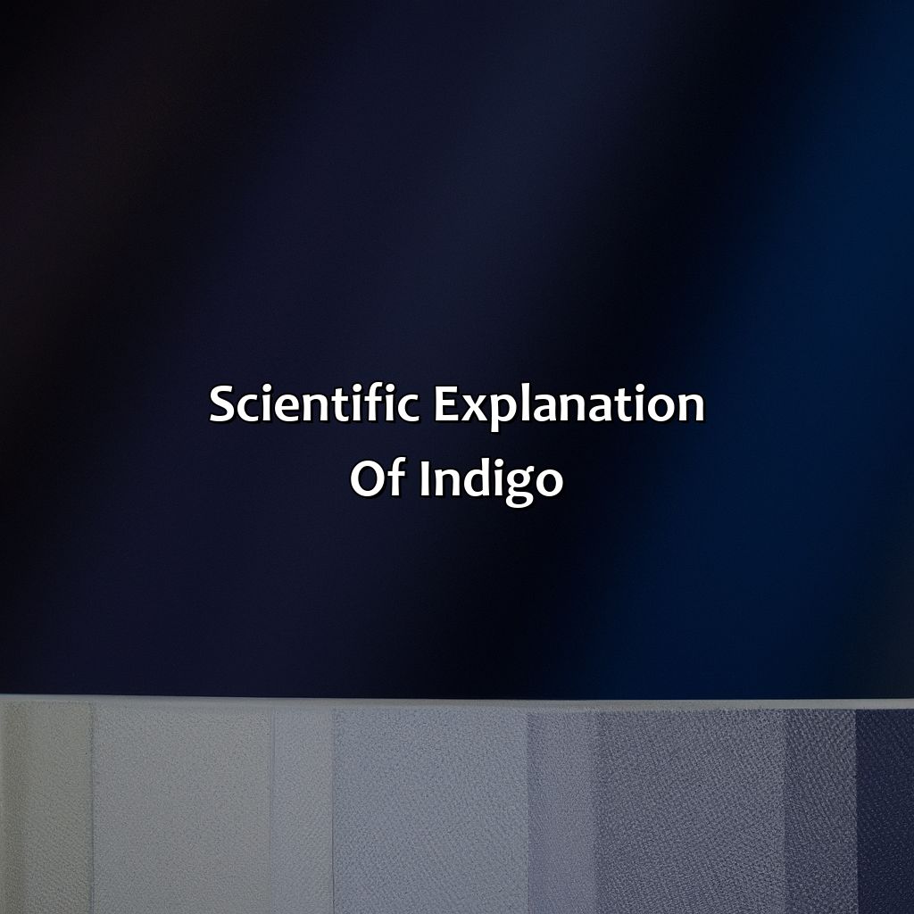 Scientific Explanation Of Indigo  - What Color Is Indigo?, 