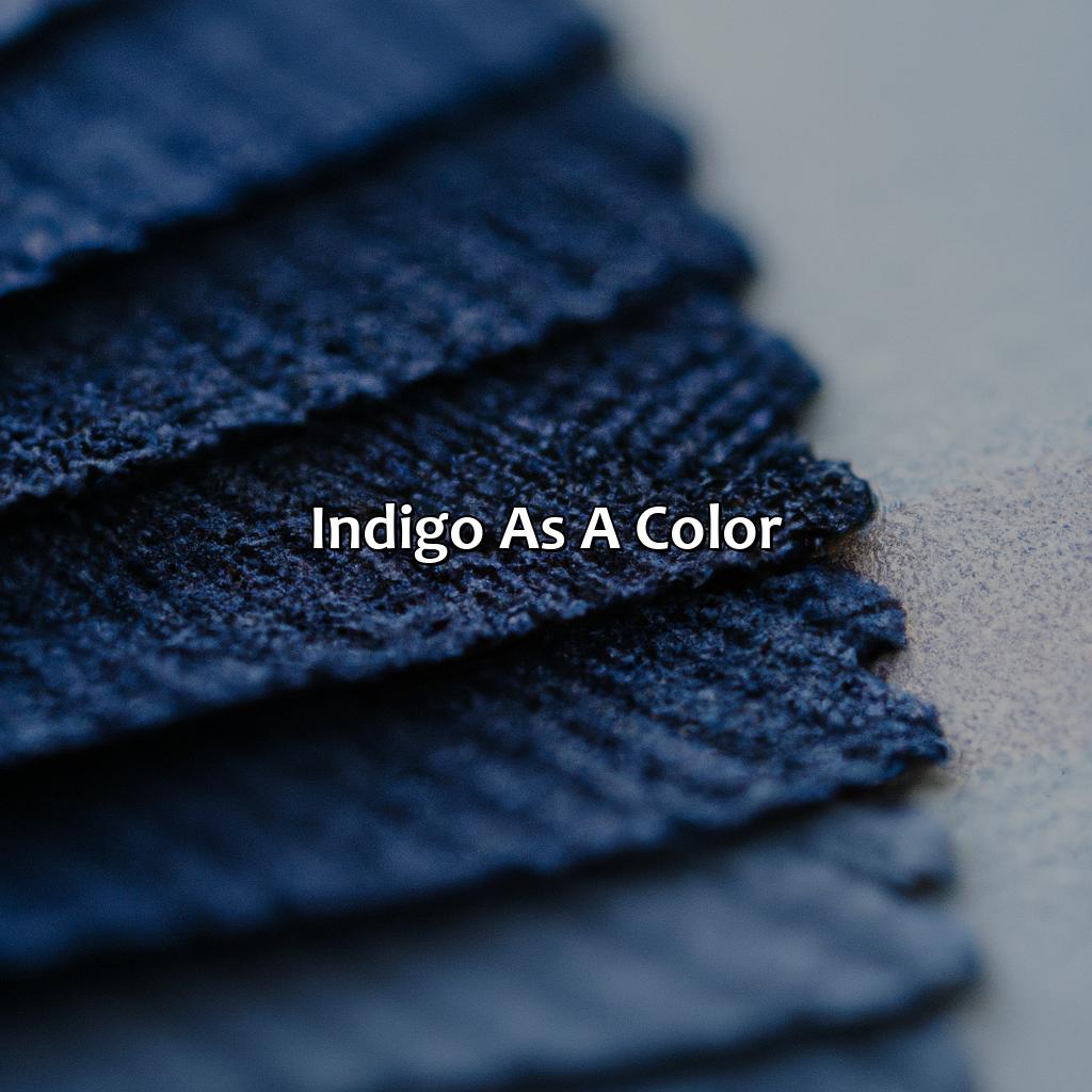 Indigo As A Color  - What Color Is Indigo?, 