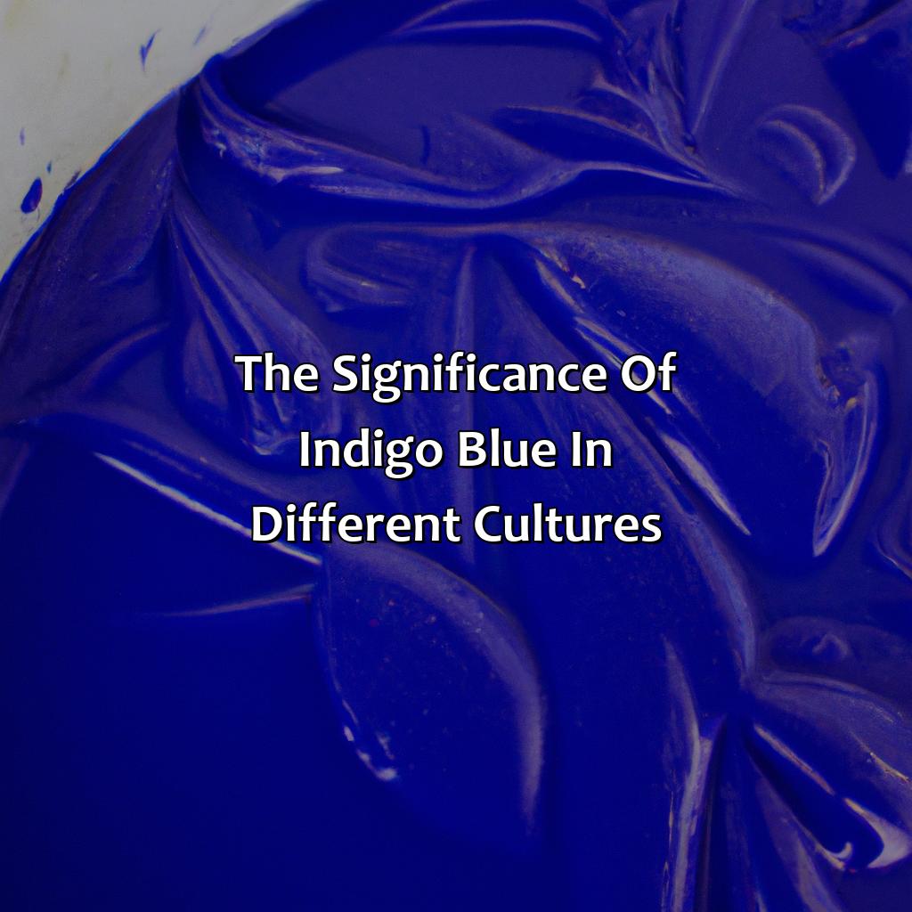 The Significance Of Indigo Blue In Different Cultures  - What Color Is Indigo Blue, 