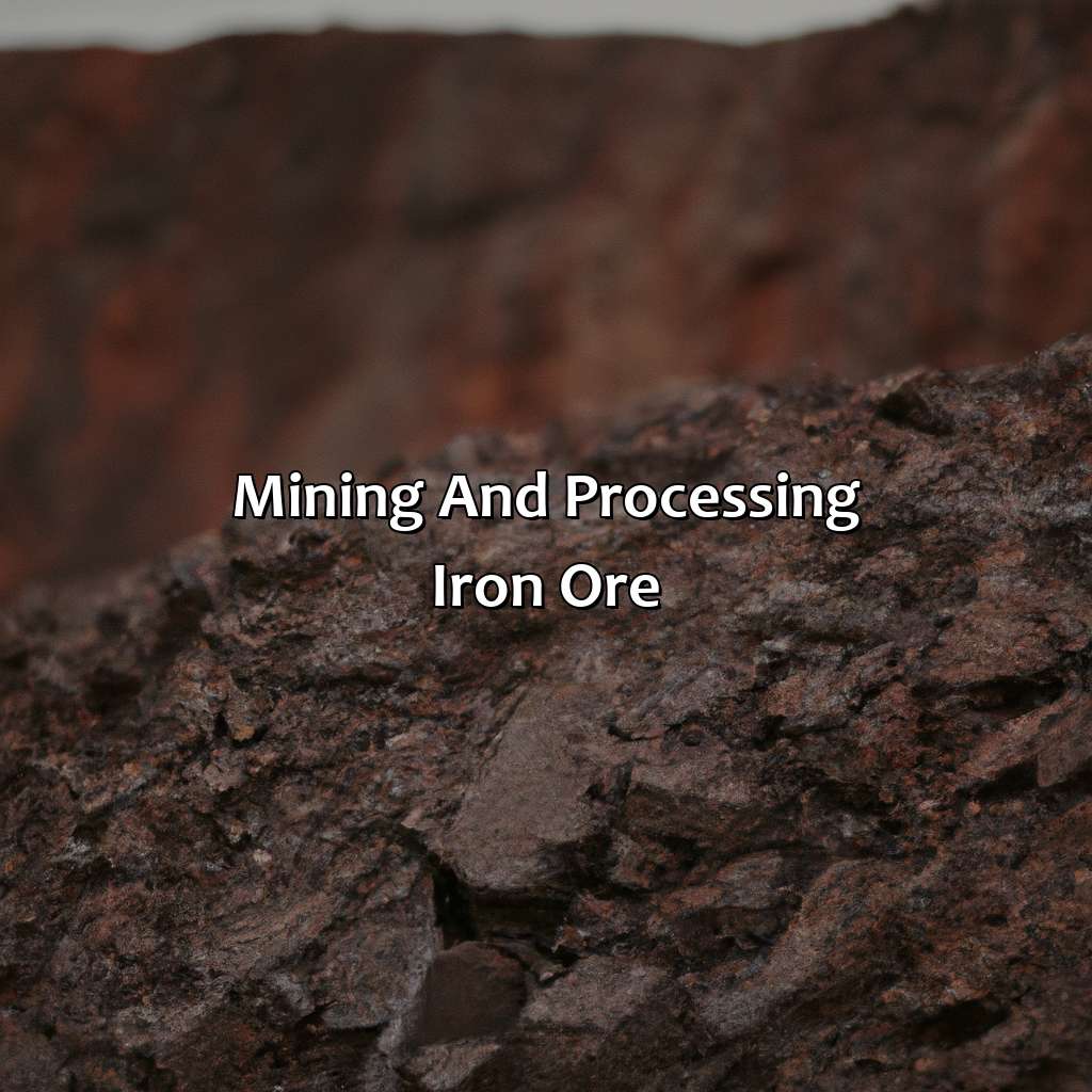 Mining And Processing Iron Ore - What Color Is Iron Ore, 