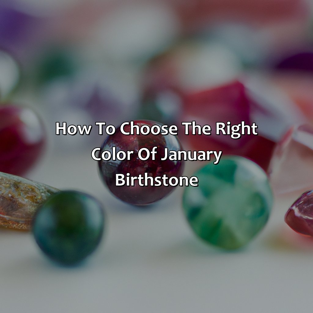 How To Choose The Right Color Of January Birthstone?  - What Color Is January Birthstone, 