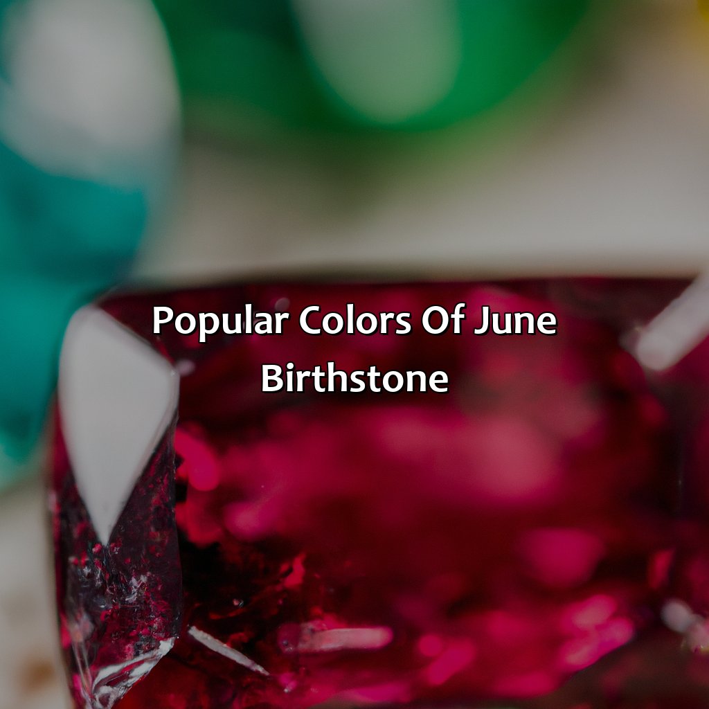 Popular Colors Of June Birthstone  - What Color Is June Birthstone, 