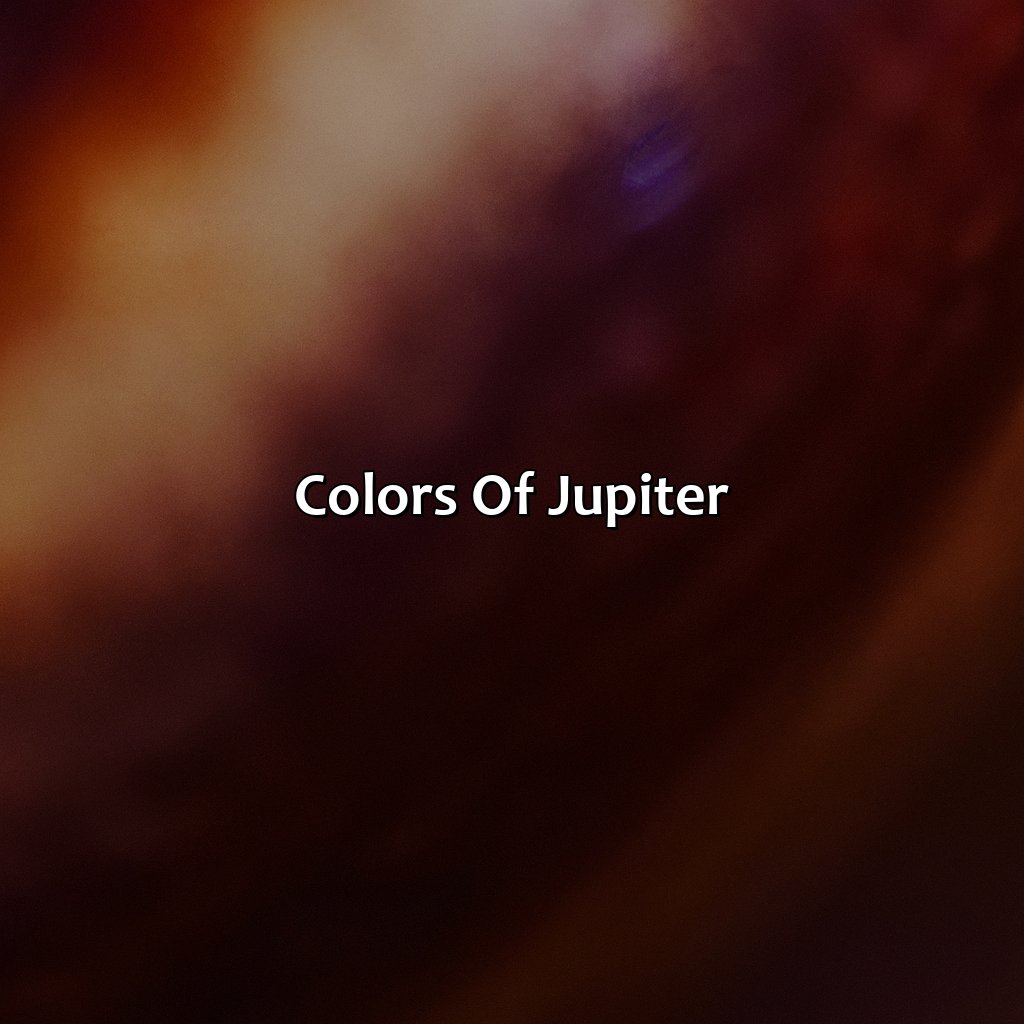 Colors Of Jupiter  - What Color Is Jupiter, 