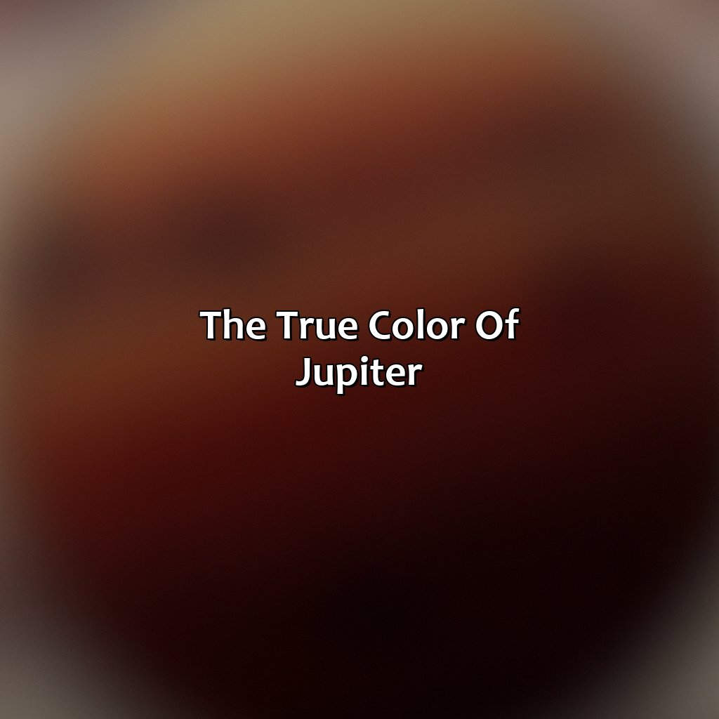 The True Color Of Jupiter  - What Color Is Jupiter Planet, 