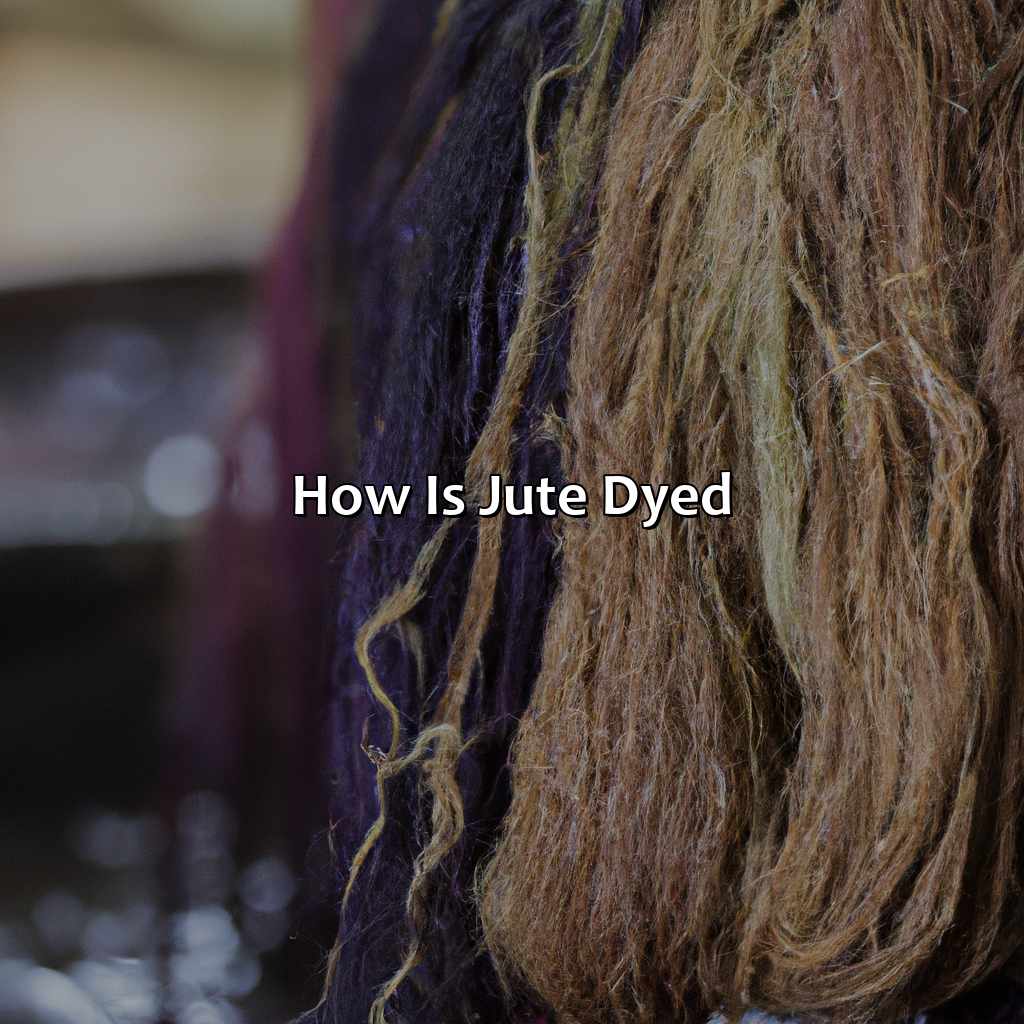 How Is Jute Dyed?  - What Color Is Jute, 