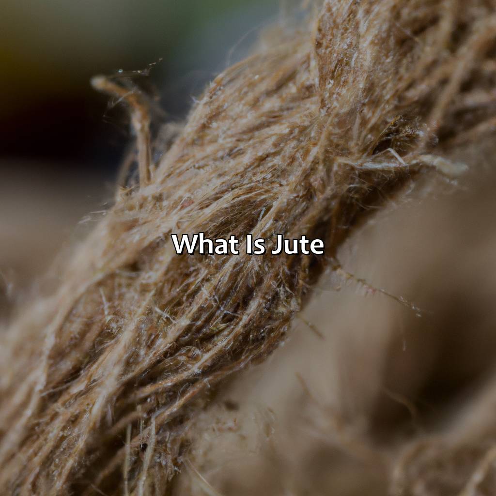 What Is Jute?  - What Color Is Jute, 