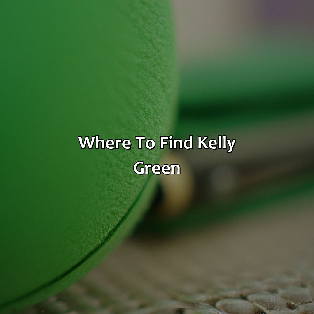 Where To Find Kelly Green  - What Color Is Kelly Green, 