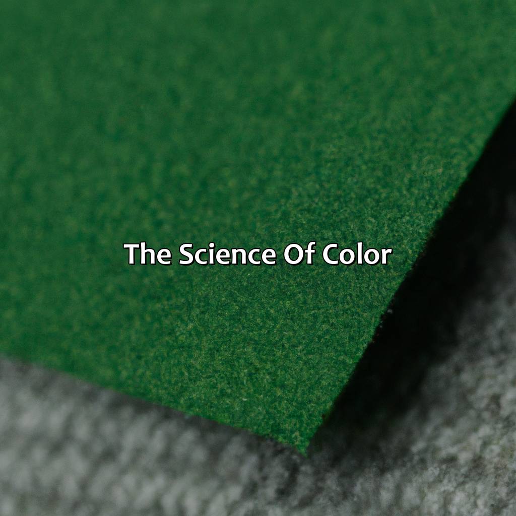 The Science Of Color  - What Color Is Kelly Green, 