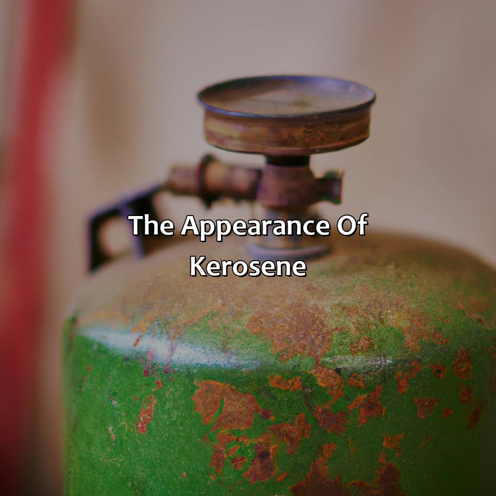 The Appearance Of Kerosene  - What Color Is Kerosene, 