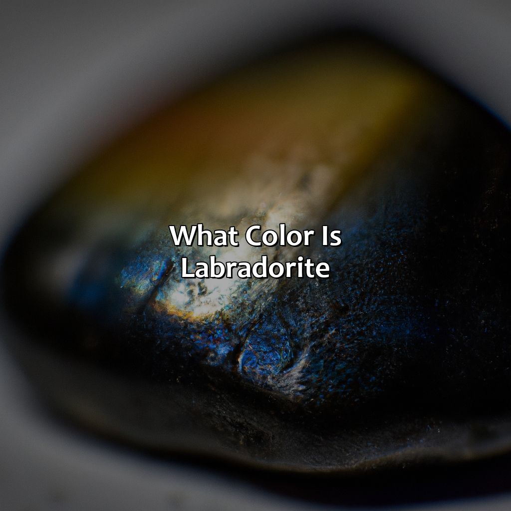 What Color Is Labradorite - colorscombo.com