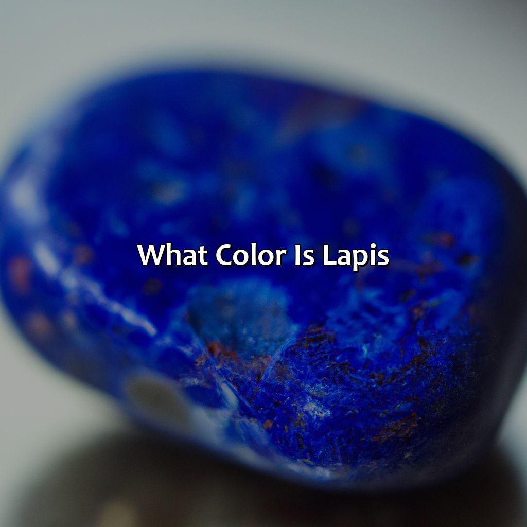 What Color Is Lapis - colorscombo.com