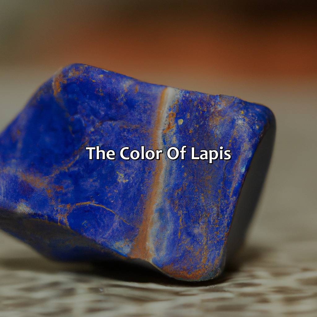 The Color Of Lapis  - What Color Is Lapis, 