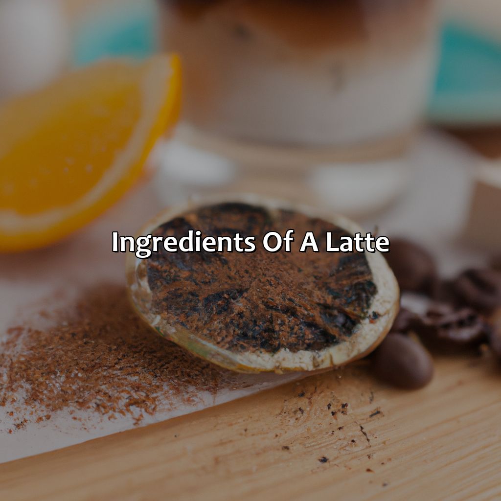 Ingredients Of A Latte  - What Color Is Latte, 