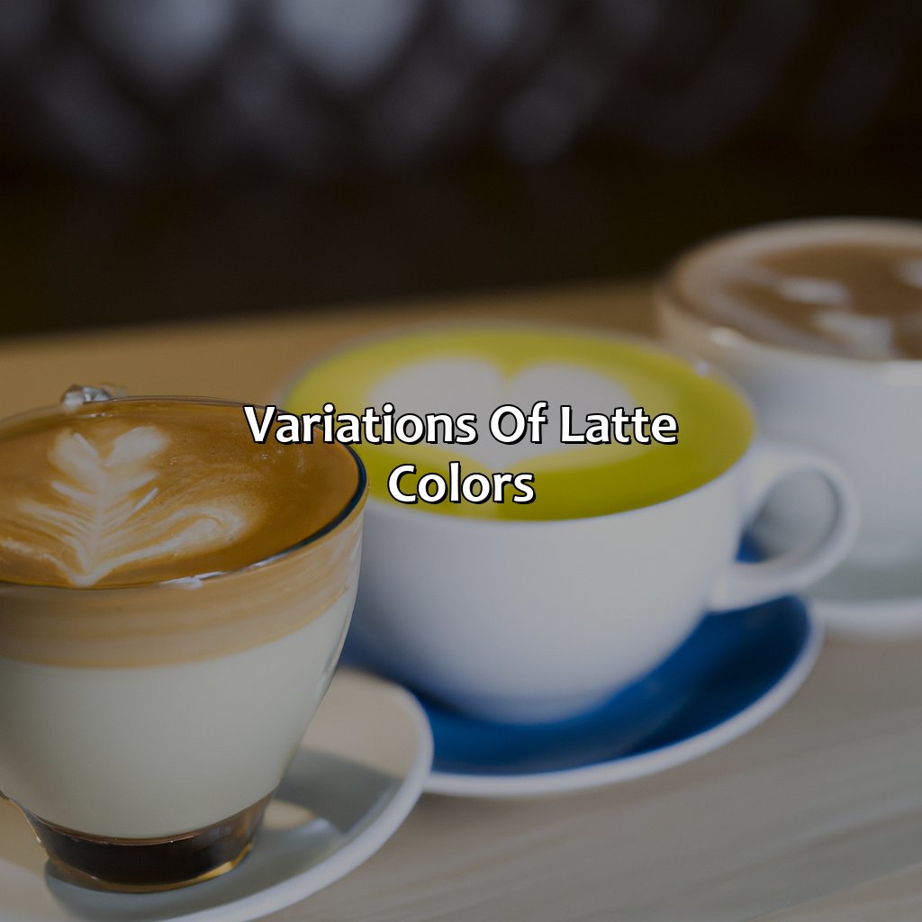 Variations Of Latte Colors  - What Color Is Latte, 