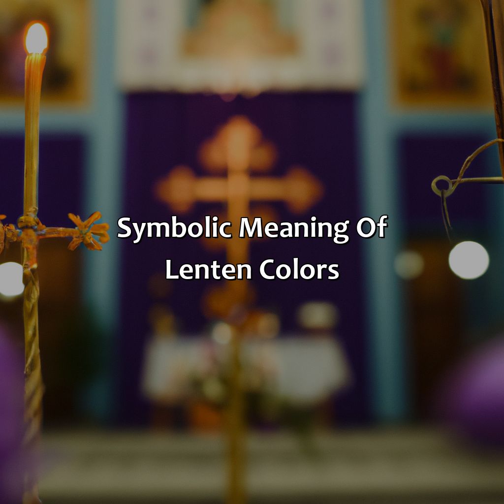 Symbolic Meaning Of Lenten Colors  - What Color Is Lent, 