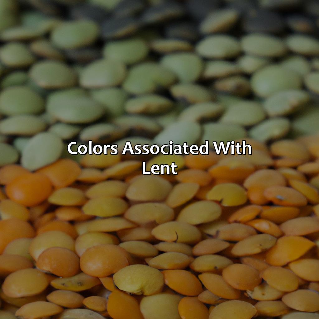 Colors Associated With Lent  - What Color Is Lent, 