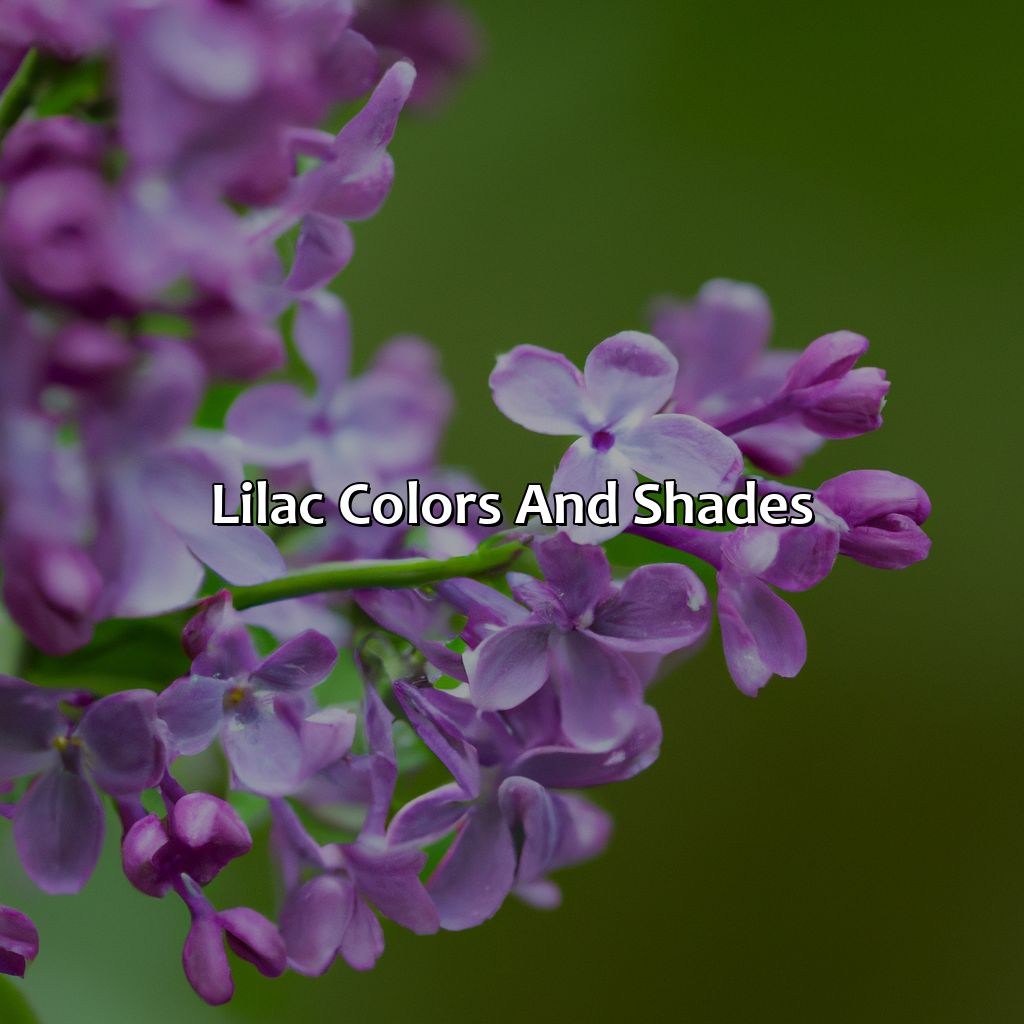 Lilac Colors And Shades  - What Color Is Lilac, 