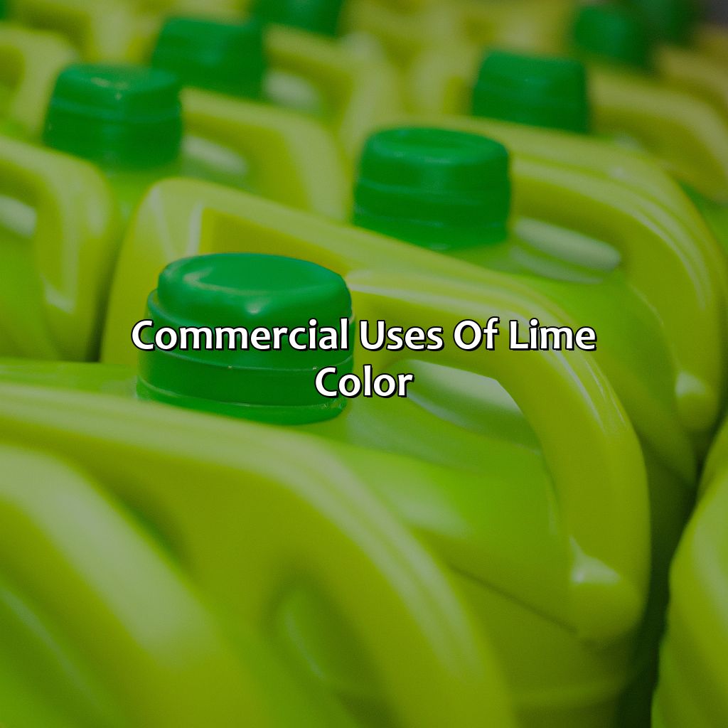 Commercial Uses Of Lime Color - What Color Is Lime, 