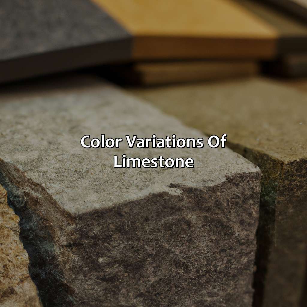 Color Variations Of Limestone  - What Color Is Limestone, 
