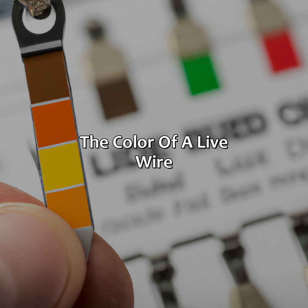 The Color Of A Live Wire  - What Color Is Live Wire, 