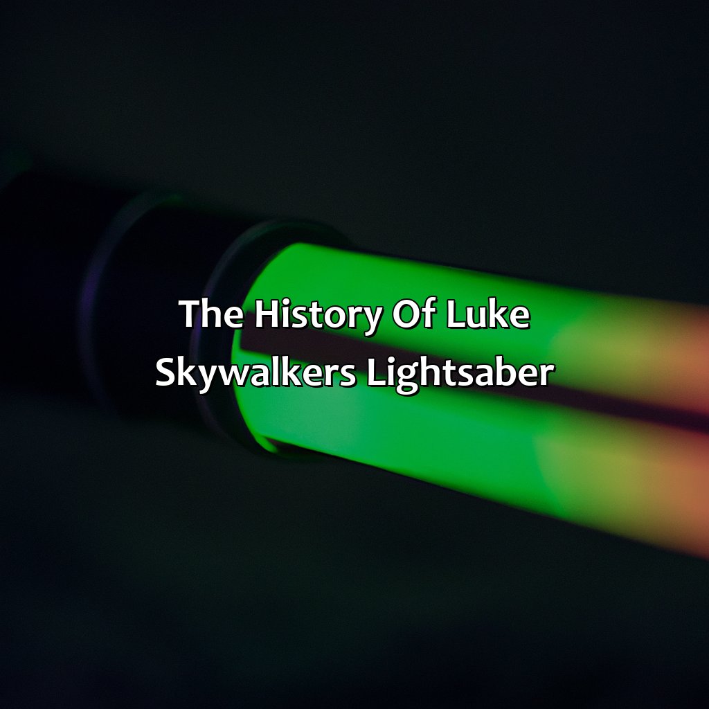 The History Of Luke Skywalker