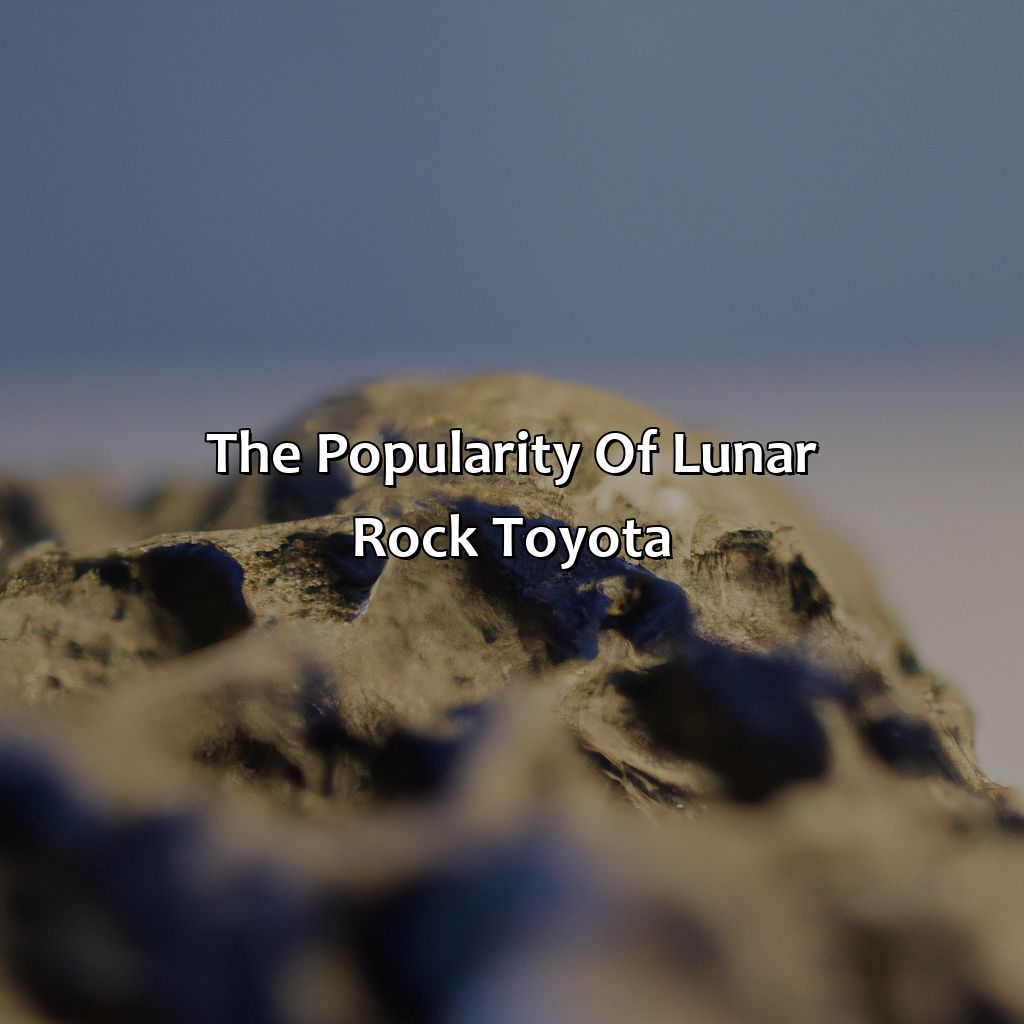 The Popularity Of Lunar Rock Toyota - What Color Is Lunar Rock Toyota, 